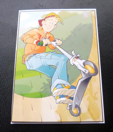 Scooter Dude A4 by Charlie Angel