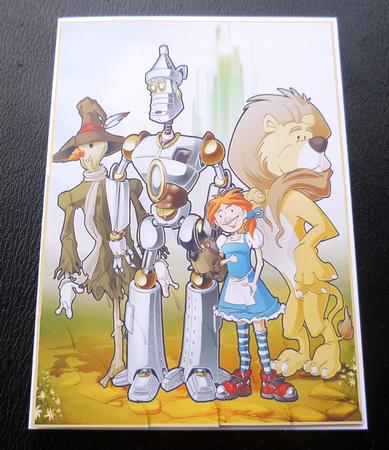 Dot and the Wizard A4 by Charlie Angel
