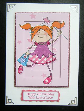 Pink Princess Poppy Inverted Pyramid. by Charlie Angel