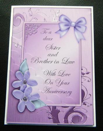 Metallic Anniversary Sister Quick Card Corner Side Stacker by Charlie Angel