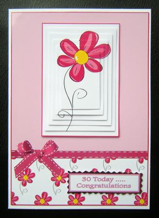 Pretty in Pinks Floral Pyramid. by Charlie Angel