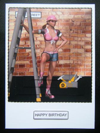 Builder Chick 1 Pyramage by Charlie Angel