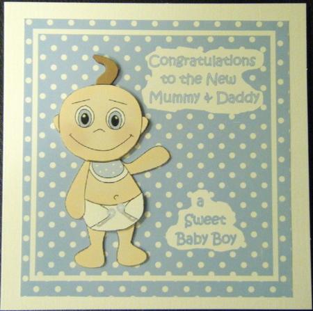 New Mummy & Daddy - Baby Boy by Charlie Angel