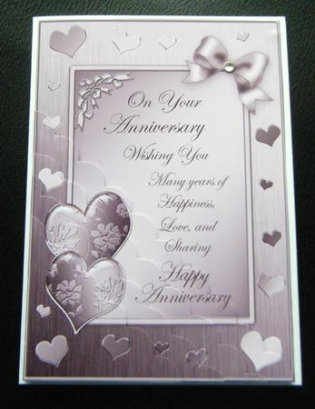 Elegant Romance Anniversary Quick Card Corner Side Stacker by Charlie Angel