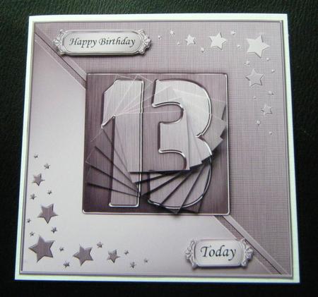13th Metallic Age Quick Card with Twisted Pyramage by Charlie Angel