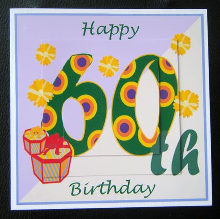 Retro 60th Birthday Card by Charlie Angel