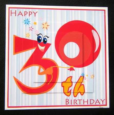 Funky 30th Male Birthday Card by Charlie Angel