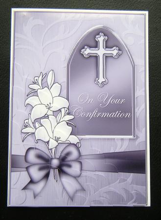 Confirmation Metallic Quick Card Corner Side Stacker by Charlie Angel