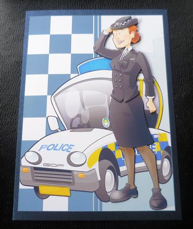 Policewoman Dudess by Charlie Angel