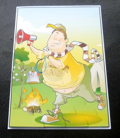 Camp Counsellor/leader A4 by Charlie Angel