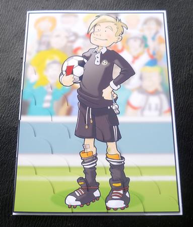 Football Referee Teen Dude A4 by Charlie Angel
