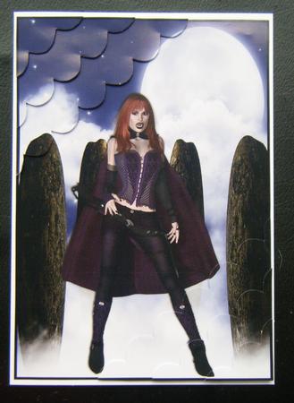 Vampiress 1 Deckle Edge Stacker by Charlie Angel