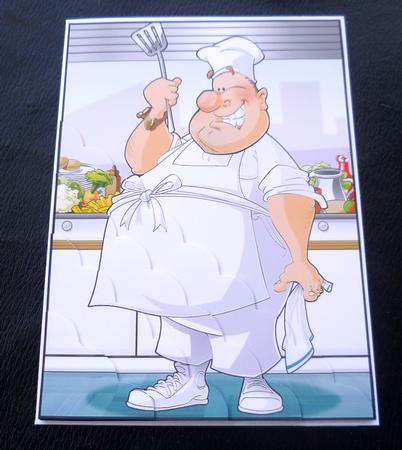 Chef Dude A4 by Charlie Angel