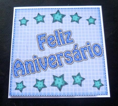 Portugese Birthday Stars Wavy Corner Stacker by Charlie Angel