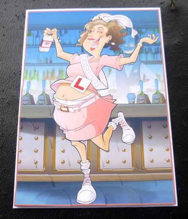 Hen Night! A4 by Charlie Angel