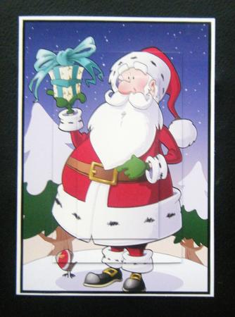 Santa Dude A4. by Charlie Angel