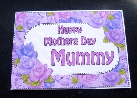 5x7 Time for Roses Mothers Day Mummy Scallop Corner Stacker by Charlie Angel