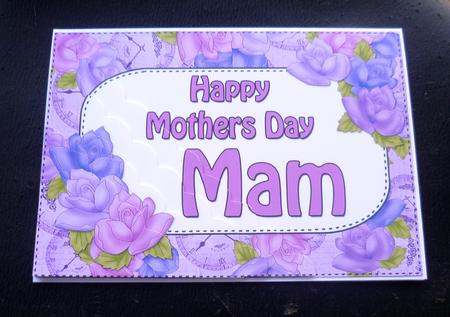 5x7 Time for Roses Mothers Day Mam Scallop Corner Stacker by Charlie Angel