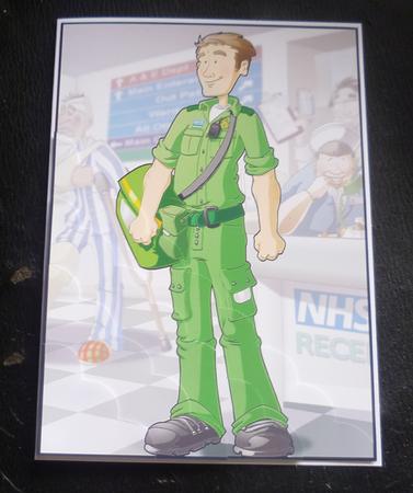 Paramedic Dude A4 by Charlie Angel