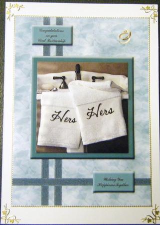 Hers & Hers - Civil Partnership - Aqua by Charlie Angel