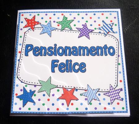Italian Retirement Stars Wavy Corner Stacker by Charlie Angel