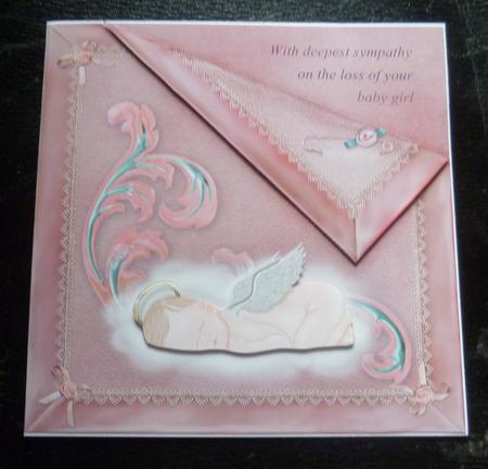 Sympathy Baby Girl 7x7 Front by Charlie Angel
