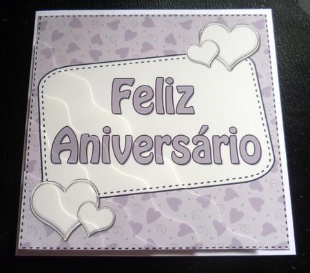 Portuguese Anniversary Hearts Wavy Corner Stacker by Charlie Angel