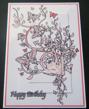 Pretty Butterflies Galore Birthday Card by Charlie Angel