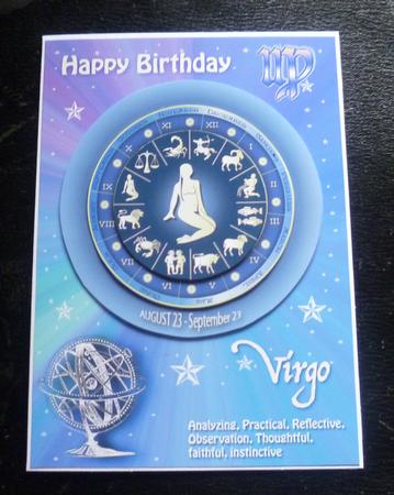Zodiac Sign Virgo Mystical by Charlie Angel