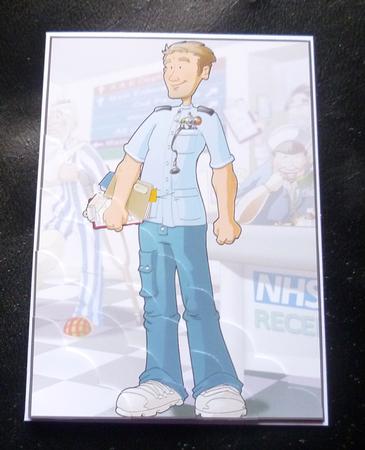 Male Nurse Dude A4 by Charlie Angel