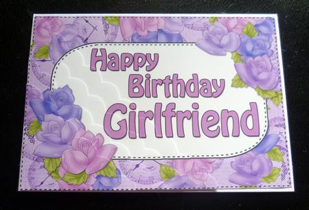 5x7 Time for Roses Birthday Girlfriend Corner Stacker by Charlie Angel