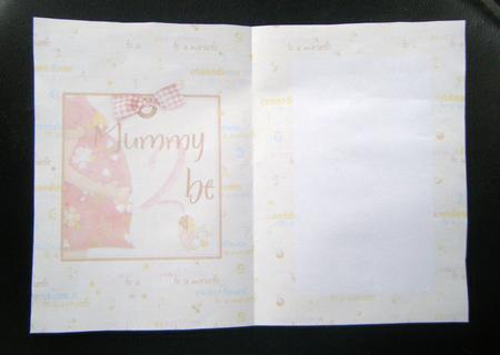 Mummy to Be, Congratulations Card Insert by Charlie Angel
