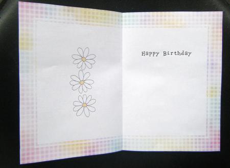 A5 Insert - Pretty Daisy by Charlie Angel