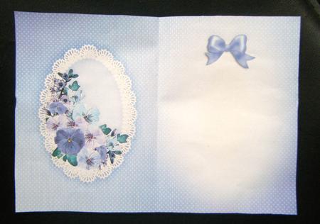 Spring Flowers and Lace Matching Insert A5 Portrait by Charlie Angel