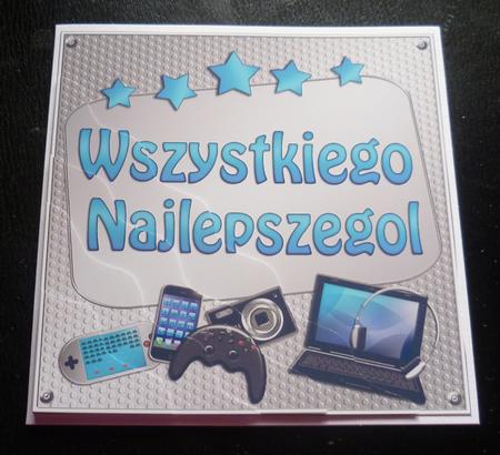Polish Birthday Wavy Corner Stacker by Charlie Angel