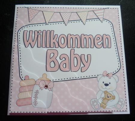 German New Baby Girl Wavy Corner Side Stacker by Charlie Angel