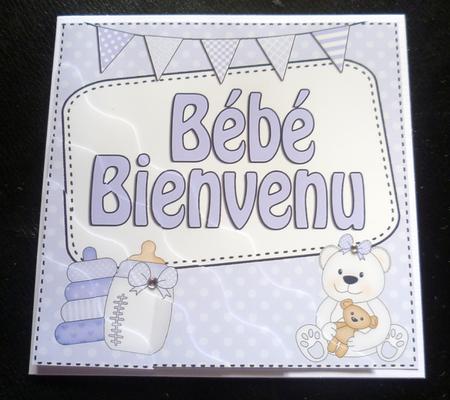 French New Baby Boy Wavy Corner Side Stacker by Charlie Angel