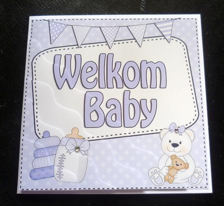 Dutch New Baby Boy Wavy Corner Side Stacker by Charlie Angel