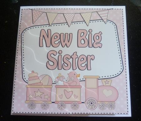 New Baby Big Sister Wavy Corner Side Stacker by Charlie Angel