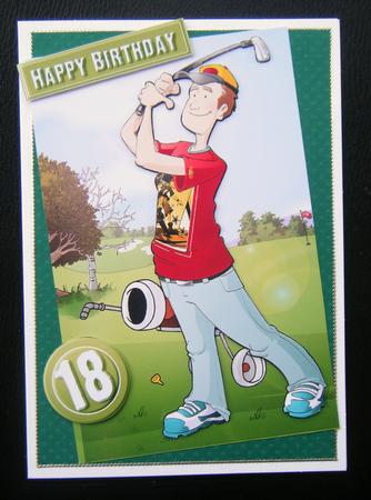 Teen Golfer Dude Ii Age. by Charlie Angel