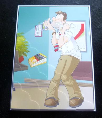 Accountant Dude A4 by Charlie Angel