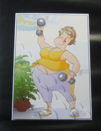Get Fit Dudess 2 A4 by Charlie Angel