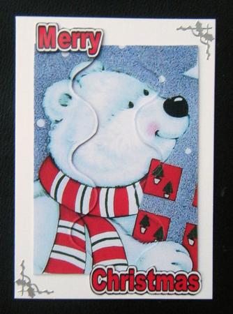 Cute White Polar Bear, Wavyside Stackers by Charlie Angel