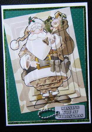 Armed Forces Santa Claus Pyramid. by Charlie Angel