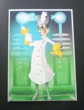Mad Scientist Dudess A4 by Charlie Angel