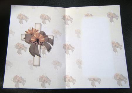 Autumnal Cross Insert by Charlie Angel