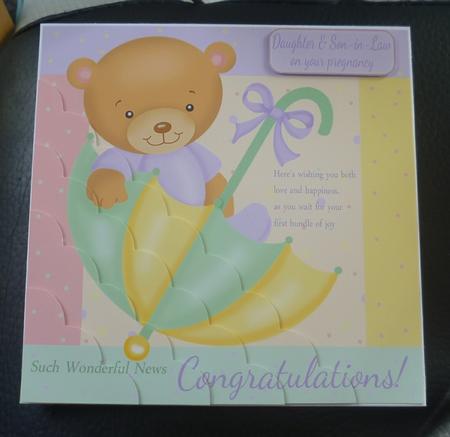Pregnancy Congratulations Greeting Card by Charlie Angel