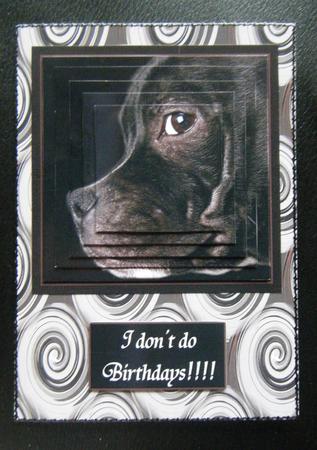 Staffordshire Bull Terrier Square Pyramid Topper by Charlie Angel