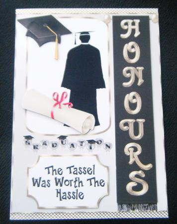 Graduation Sheet Male English Spelling by Charlie Angel