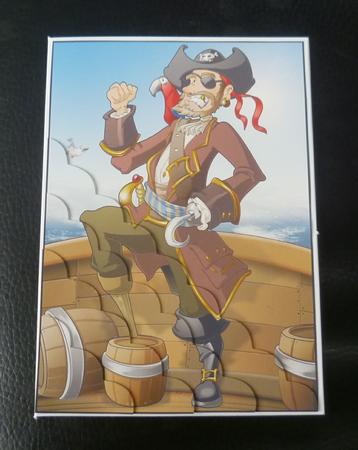 Pirate Dude A4 by Charlie Angel